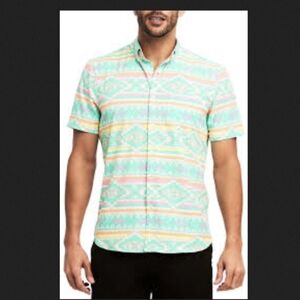 Chubbies The En Fuego Wild Short Sleeve Polo - Men's Medium